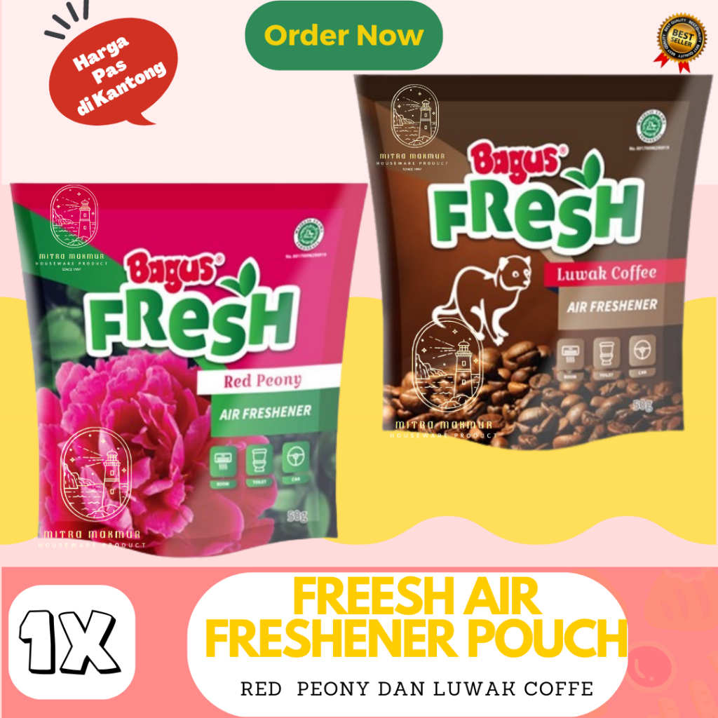 Jual SALE!! BAGUS FRESH AIR FRESHENER POUCH 50 g PENGHARUM RUANGAN