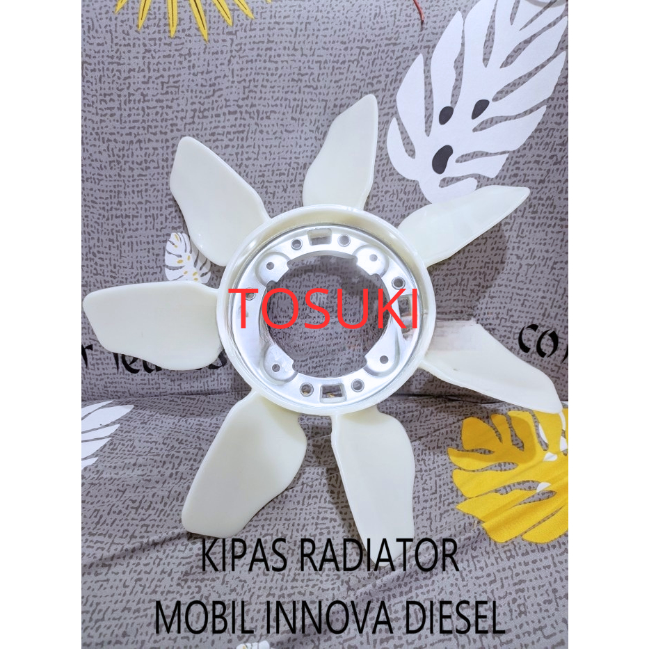 Jual Kipas Radiator Mobil Toyota Innova Diesel Fan Blade Inova Model ...