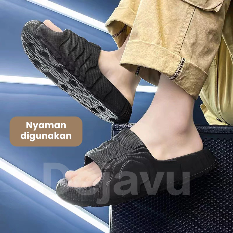 Sandal Dejavu Jelly Tampak Depan