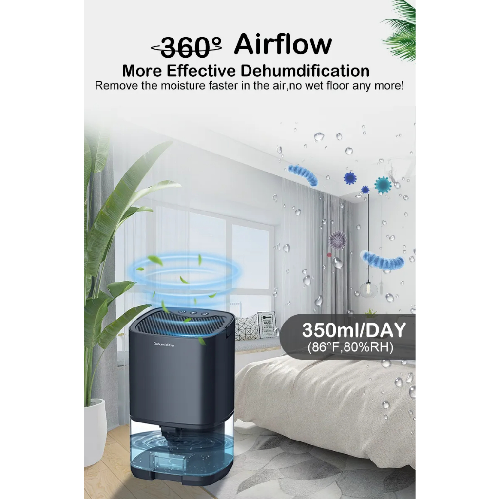 Jual Dehumidifier & Anion Air Purifier 2 in 1 Serap Lembab dan Pemurni