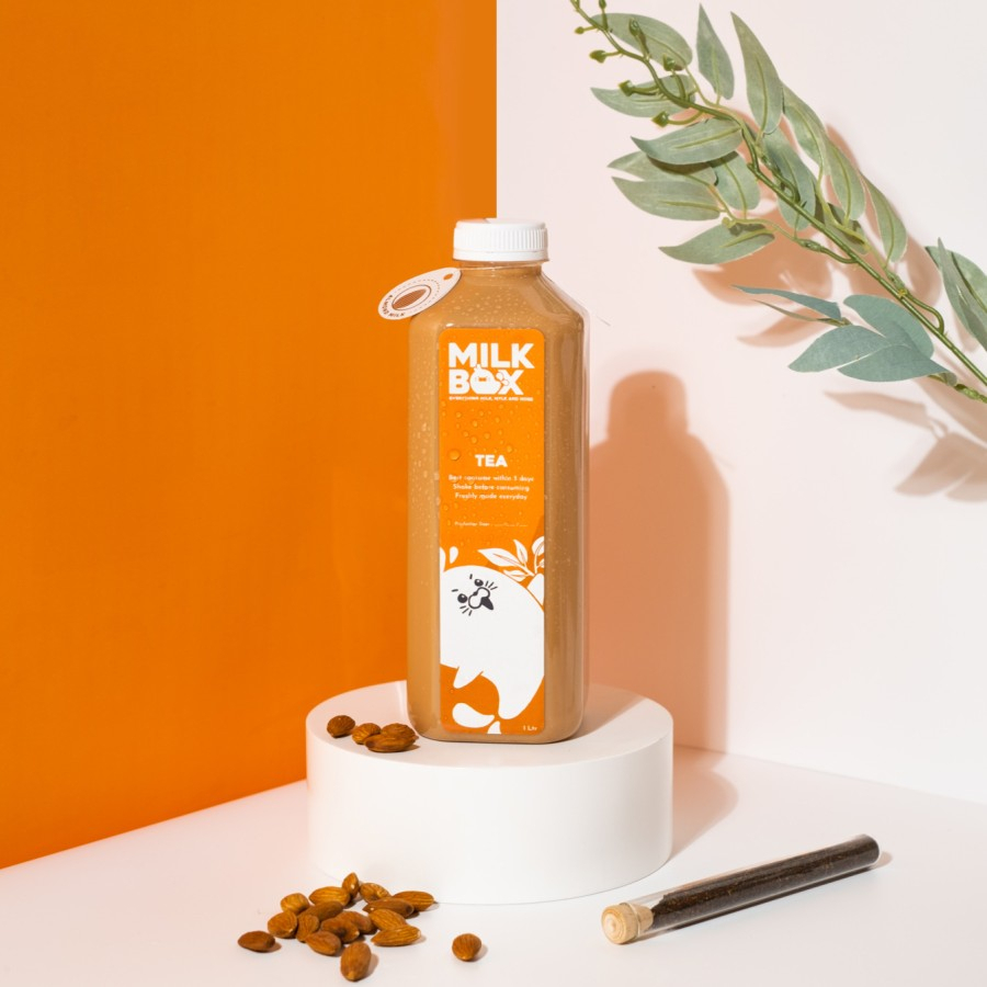 Jual MILKBOX - Tea Flavor 1L (Choose Your Milk) | Shopee Indonesia