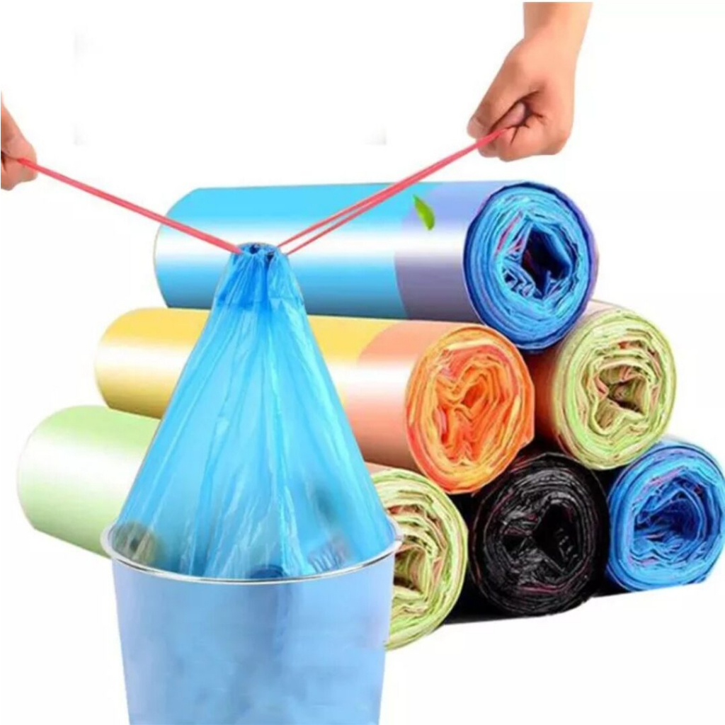 Jual Kantong Plastik Sampah Roll Tali 45 X50 Isi 15 Lembar Shopee Indonesia 6259