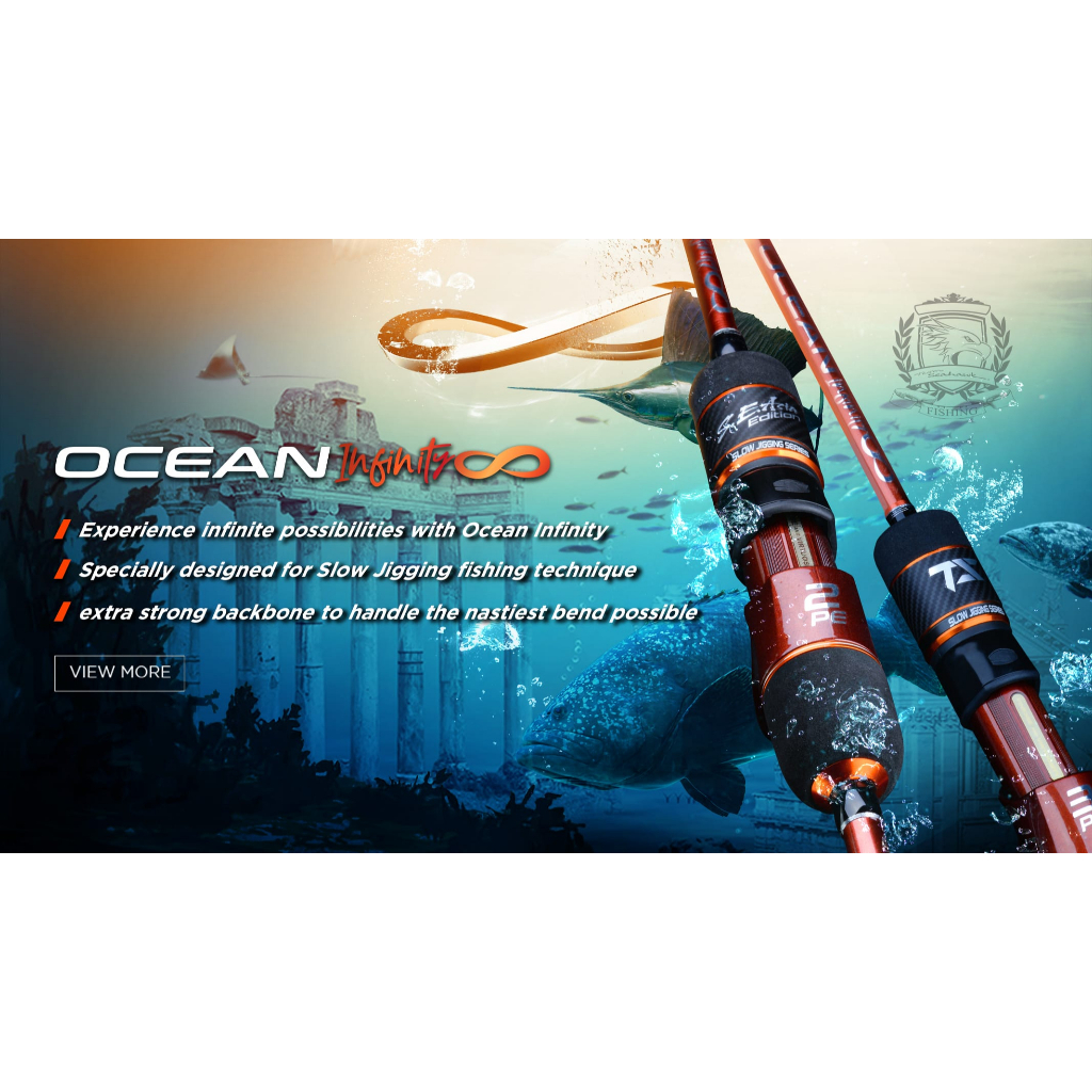Jual Rod OH / OVERHEAD TEAM SEAHAWK OCEAN INFINITY SJ SERIES 631-C ...