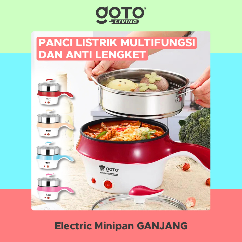 Jual Goto Ganjang Panci Listrik Elektrik Fry Pan Serbaguna Frypan