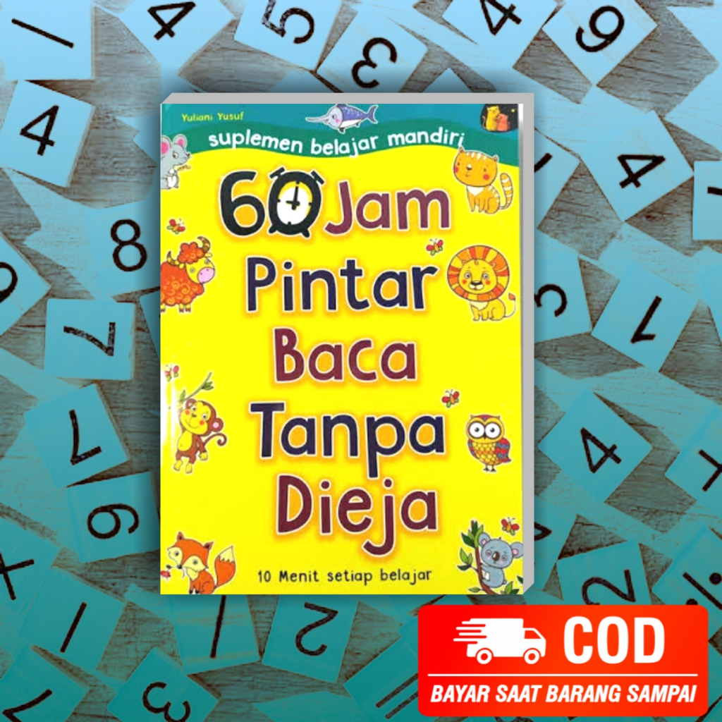 Jual BUKU BELAJAR MEMBACA - BUKU MEMBACA - BUKU ANAK - 60 JAM PINTAR ...