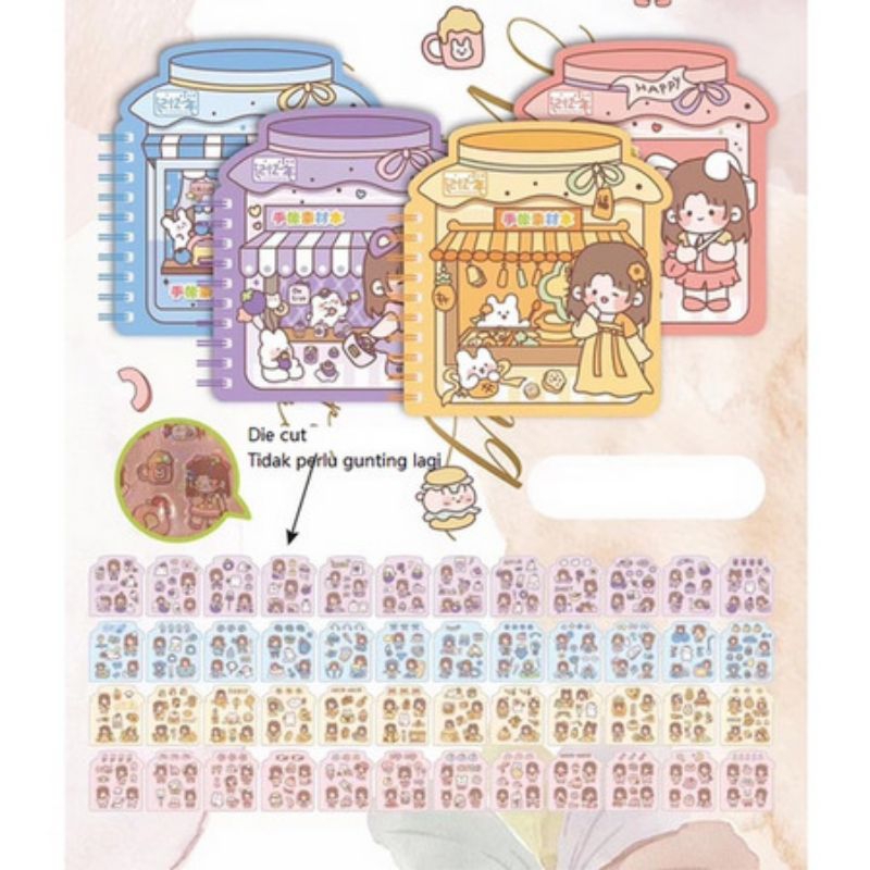Jual Buku Stiker MINI ( Isi 12 Lembar) | Shopee Indonesia