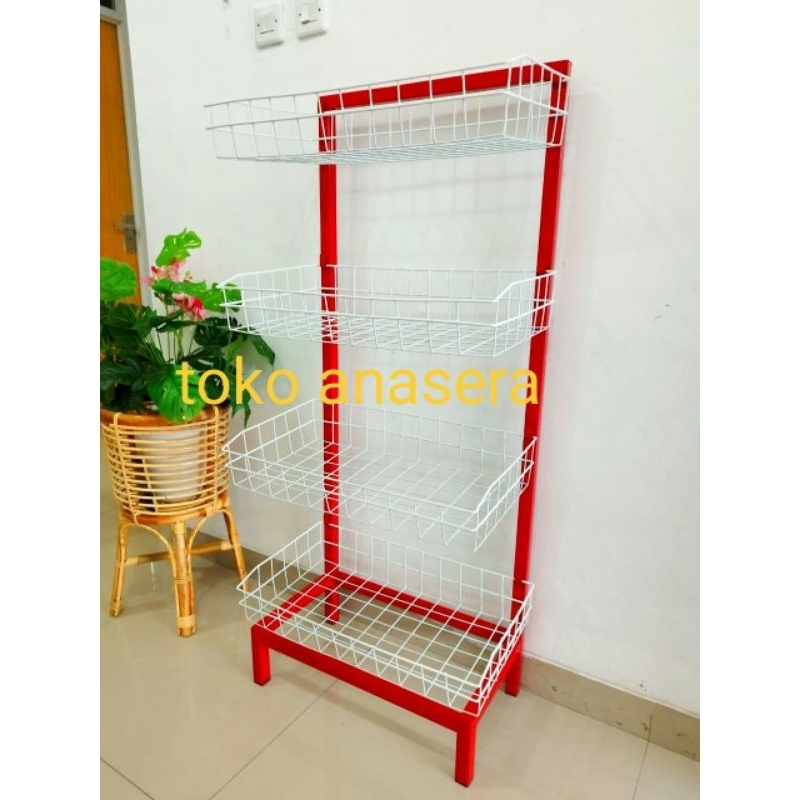 Jual Rak Display Rak Chiki Jumbo Rak Minimarket Rak Jualan