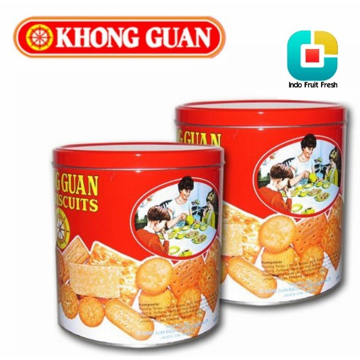 Jual KHONG GUAN BISCUIT 650gr / Biscuit Kong Guan / Kong Guan Kaleng