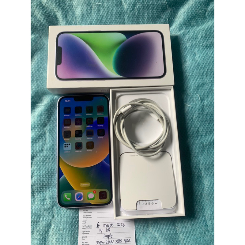 Jual iphone 14 128GB ibox Garansi On 2025 MULUS NO MINUS | Shopee Indonesia