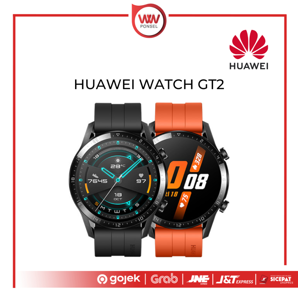Jual HUAWEI WATCH GT2 Touchscreen Smartwatch Bluetooth Call amp