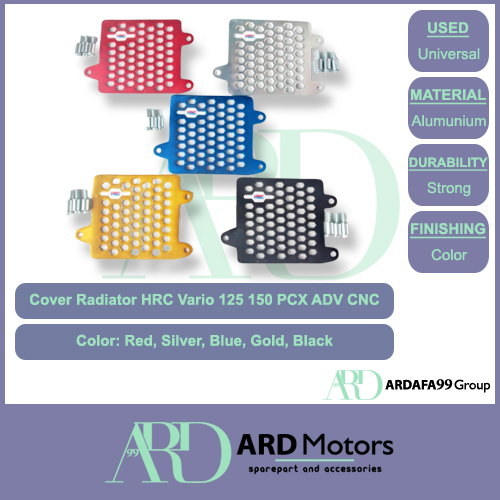 Jual Cover Radiator HRC Vario 125 150 PCX ADV Alumunium CNC | Shopee ...