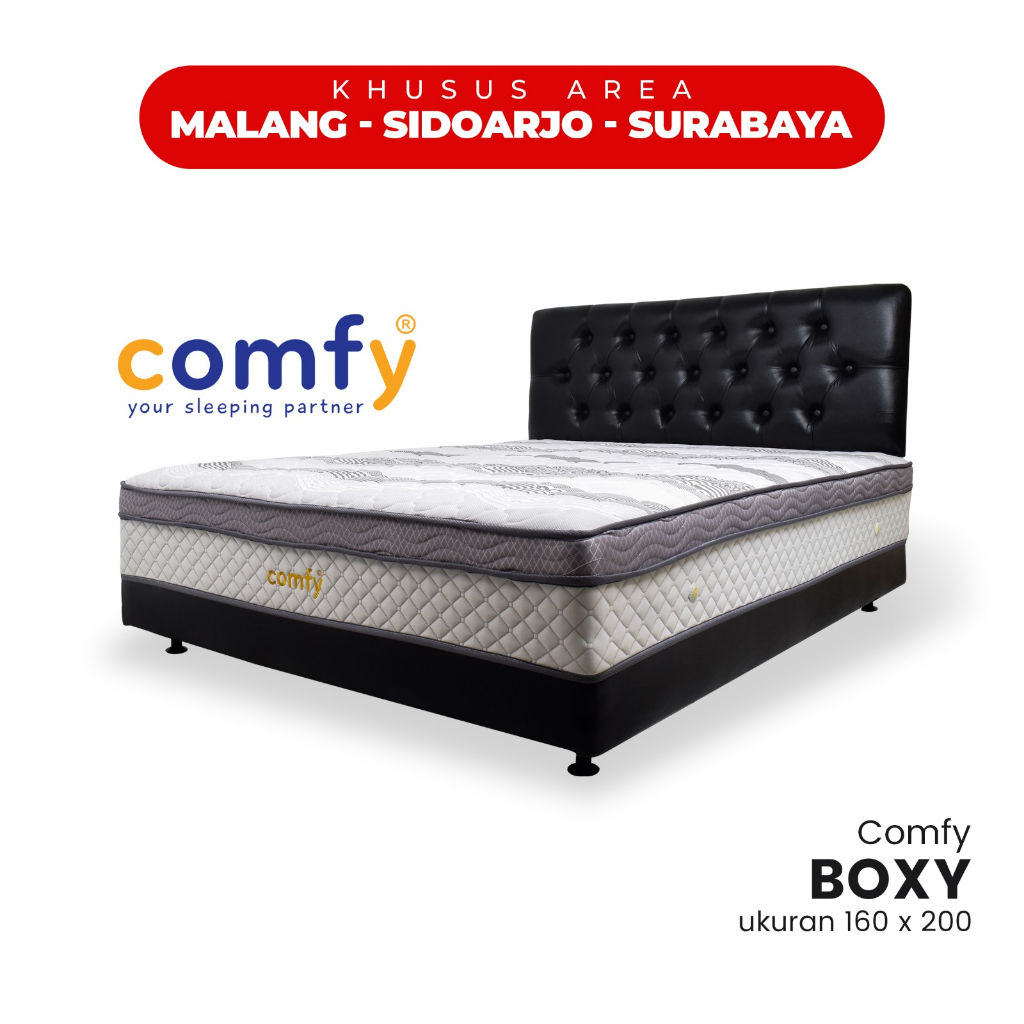 Jual Set Boxy Comfy rebounded ukuran 100 180 cm x 200 cm Termurah