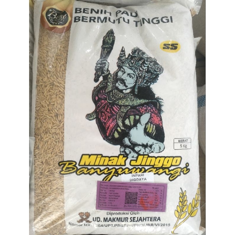 Jual Benih Padi Inpari Digdaya Kemasan Kg Shopee Indonesia