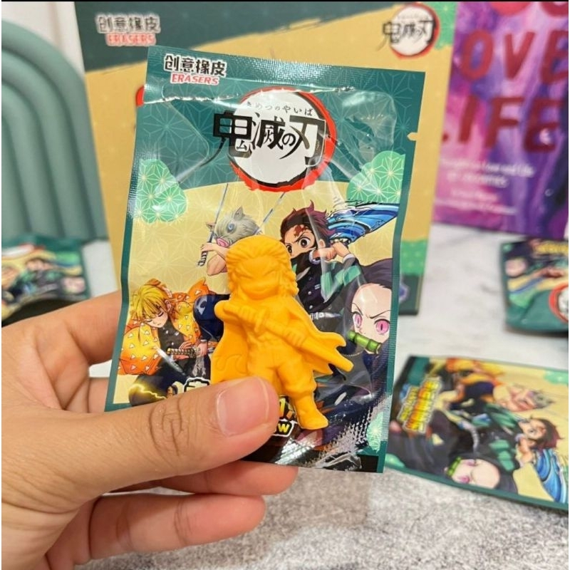 Jual Penghapus Misteri Demon Slayer - Mystery Blind Bag Eraser | Shopee ...