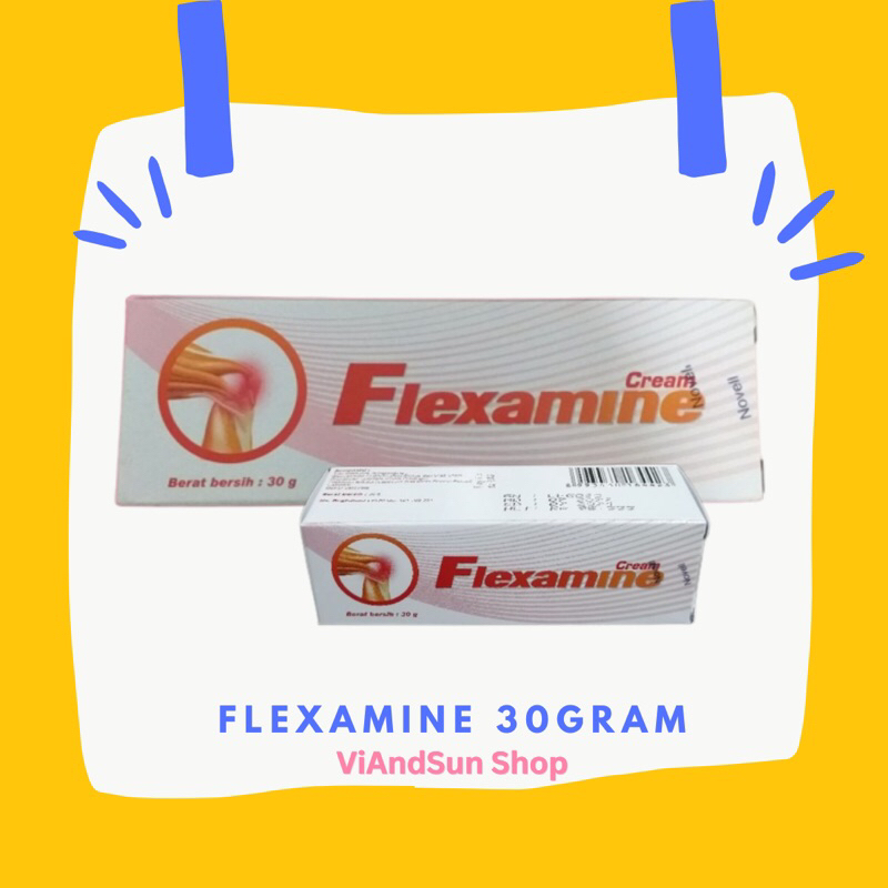 Jual Flexamine Cream Pereda Nyeri Sendi 30Gr | Shopee Indonesia