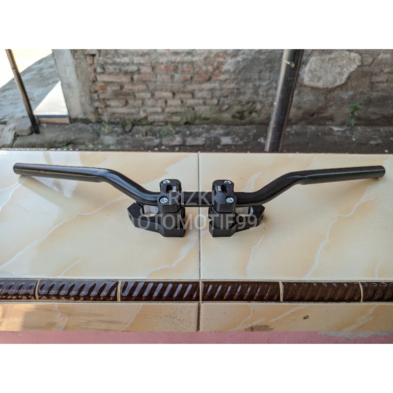 Jual STANG RZR SATRIA DAN SONIC PLUS DUDUKAN RISER CNC PROTAPER, BREKET ...