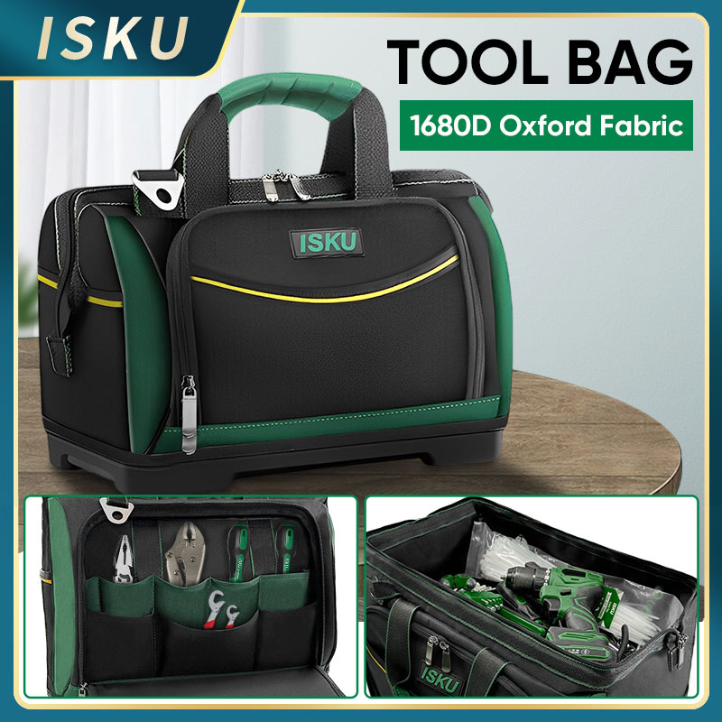 Jual ISKU Toolbag Tas Perkakas 20 inch 1680D Kain Oxford Anti Air Tool