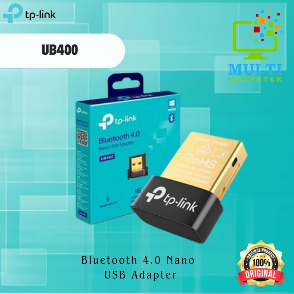 Jual TPLink Bluetooth 4.0 Dongle USB Nano UB400 Adapter PC Wireless ver1.1 Shopee Indonesia