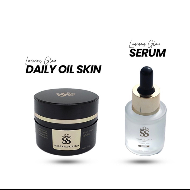 Jual PAKET BUNLING SERUM+CREAM OIL SKIN(JELLY) Shopee Indonesia
