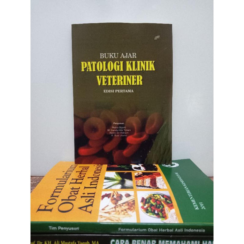 Jual Buku Ajar Patologi Klinik Veteriner Edisi Pertama Shopee Indonesia