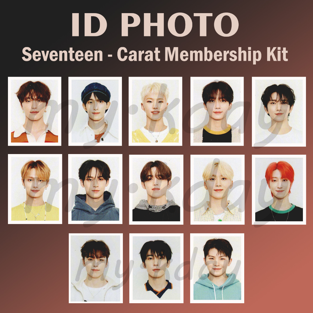 Jual ID0010, ID Photo Seventeen Carat Membership Kit Shopee Indonesia