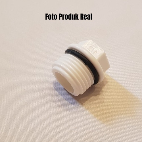 Jual End Cap Dop 1/2 Inch Male Tutup Sock Drat Dalam Luar Plug Pipa PVC ...