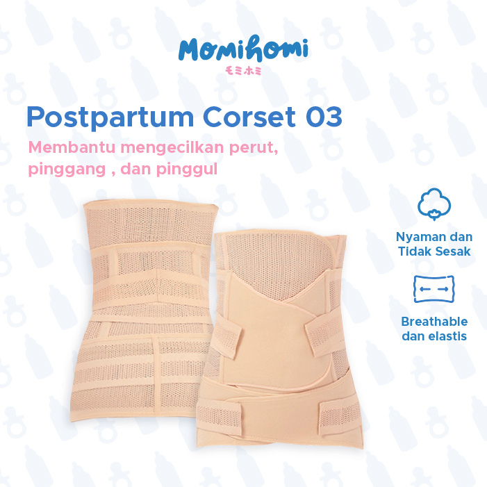 Jual MOMI HOMI Korset 03 3in1 Adjustable Korset Postnatal Recovery