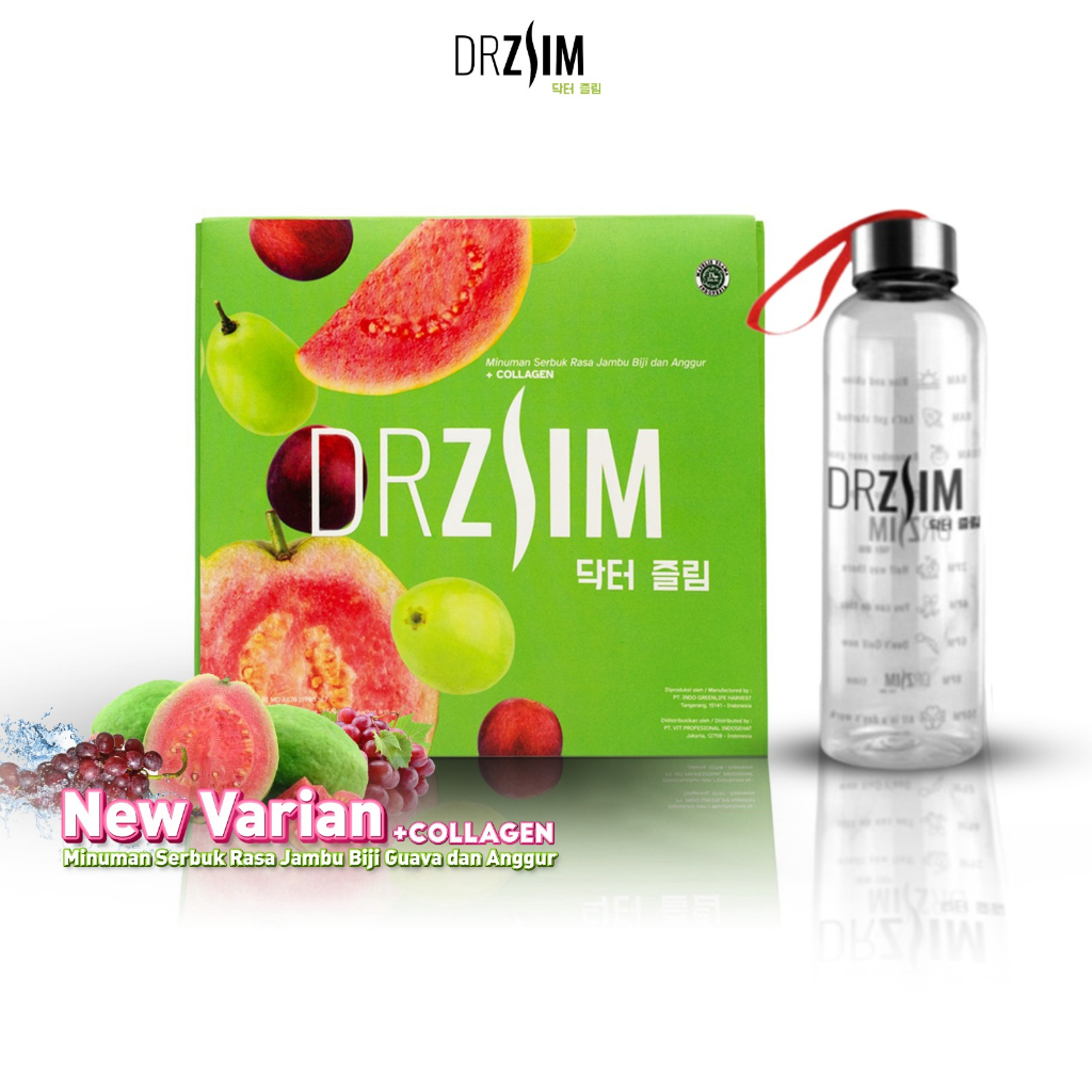 Jual DRZLIM PLUS kolagen | DRZLIM Seri 2 | Minuman fiber slim diet ...
