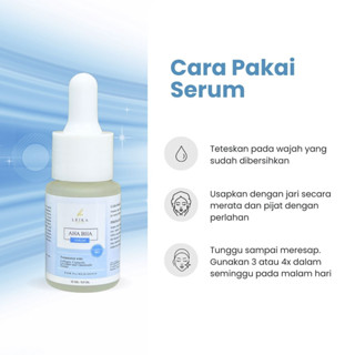 Jual Beli Pcs Leika Skincare Serum Aha Bha Resmi Bpom Serum Khusus Milia Dan Bruntusan