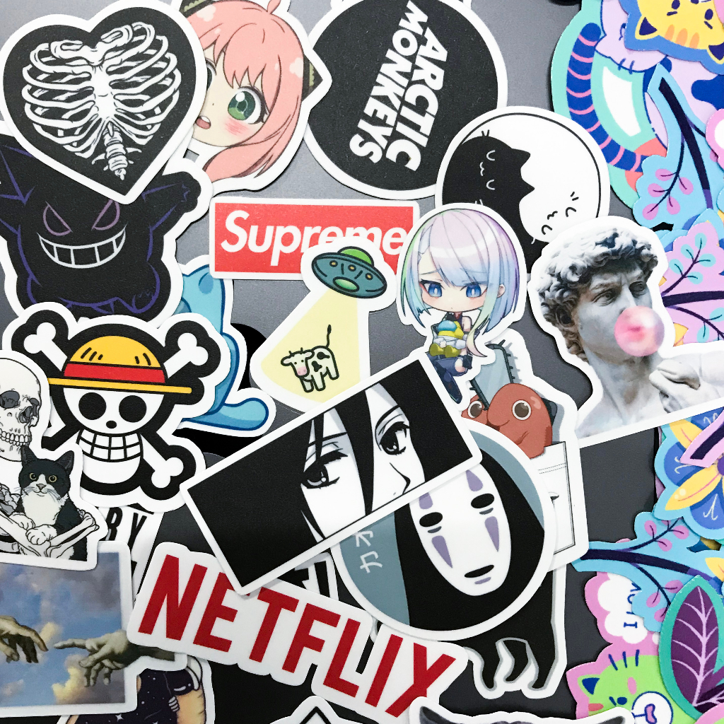 Jual Tumblr Sticker VINYL Custom Doff High Quality / Aesthetic / Anti ...