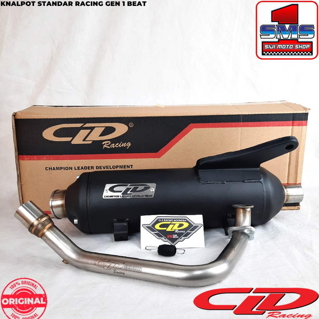 Jual Knalpot Kenalpot Original CLD Standar Racing Gen 1 Beat Beat Karbu ...