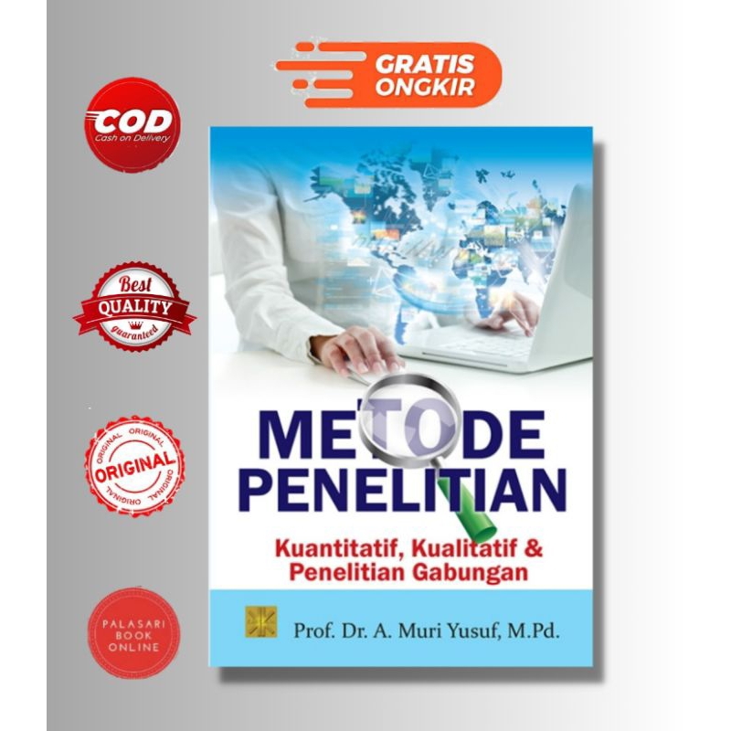 Jual Buku Metode Penelitian Kuantitatif, Kualitatif & Penelitian ...