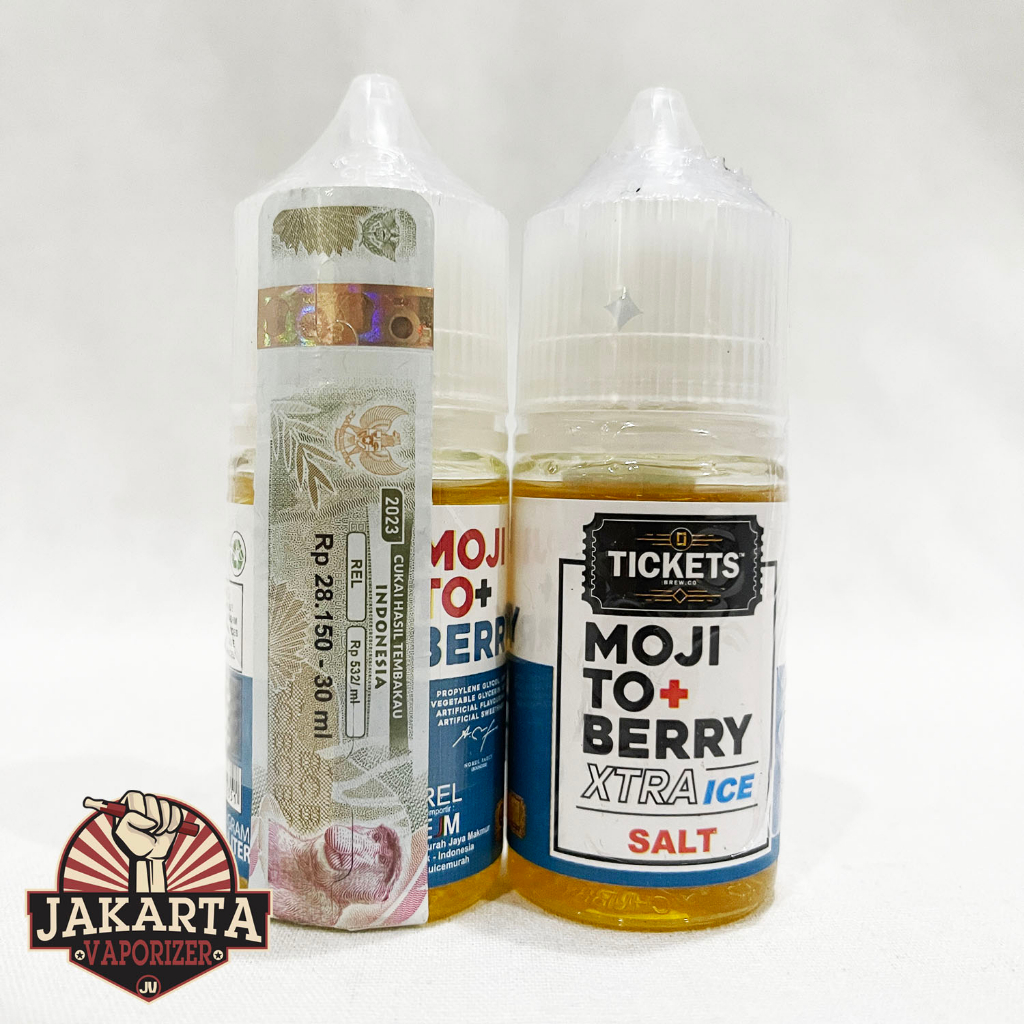 Jual [SALT] EJM TICKETS MOJITO BERRY XTRA ICE SALTNIC 30ML 20MG 25MG BY ...