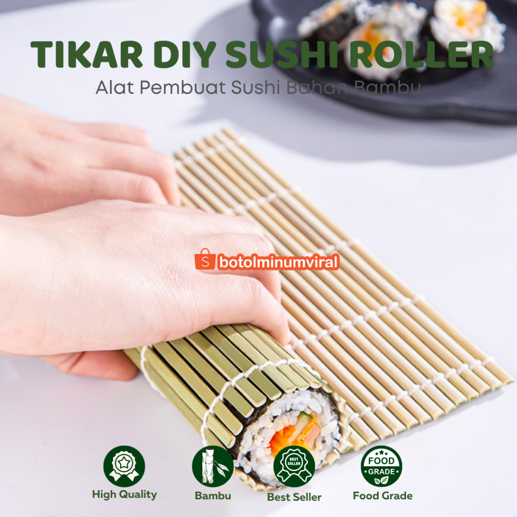 Promo Sushi Roll Mat Hasegawa Makisu - Beige Cicil 0% 3x - Jakarta