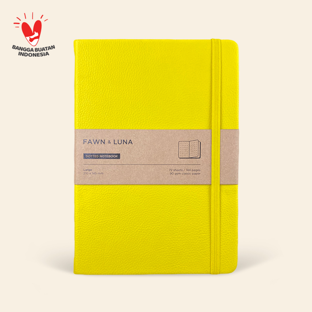 Jual [PEBBLE COLLECTION] Notebook Large A5 - Classic Paper 90 gsm ...