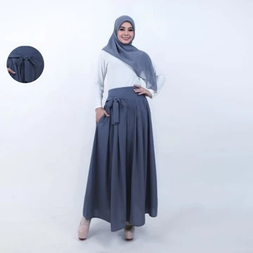 Kulot Rempel Tali Pita Bahan Wolfis Celana Kulot Woolpeach Kerja Kulot Kuliah Kulot Harian
