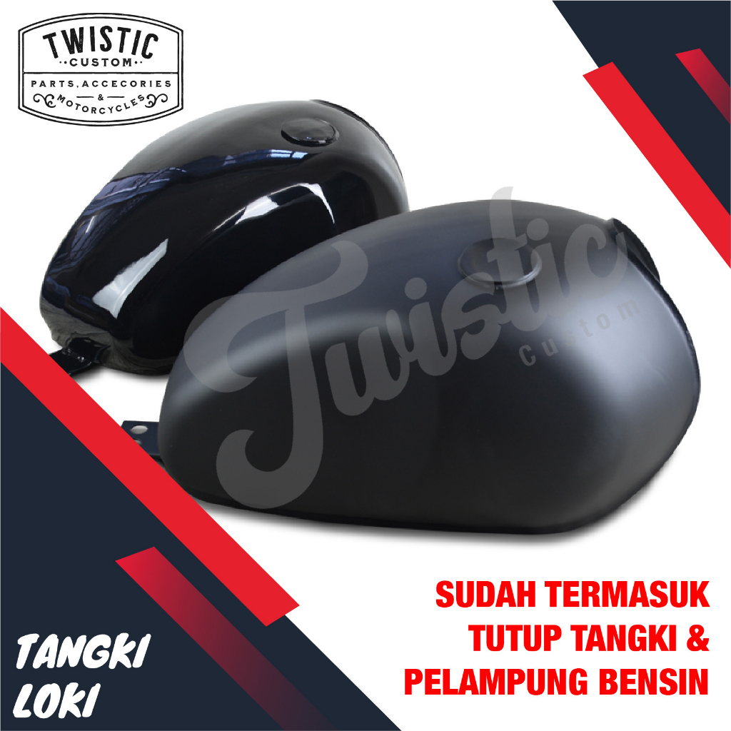 Jual Tangki Bensin Loki Motor Custom Scrambler Cafe Racer Tracker ...