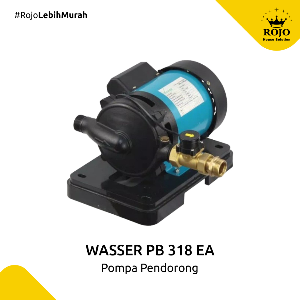 Jual Wasser Pb 318 Ea Booster Pump Pompa Pendorong Shopee Indonesia