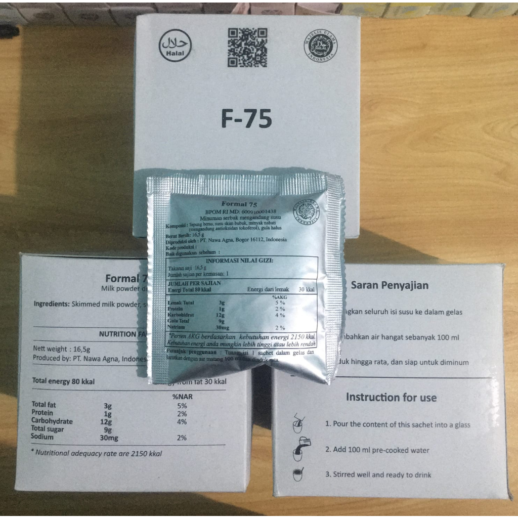 Jual Susu untuk anak gizi buruk dan kurang gizi - stunting - Formal 75