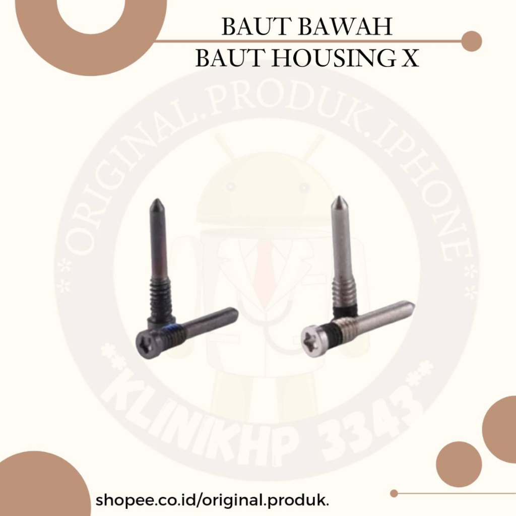 Jual BAUT BAWAH HOUSING X BAUT CASING ORIGINAL | Shopee Indonesia