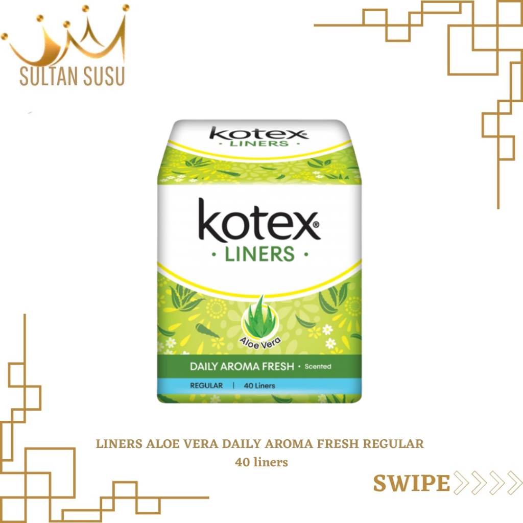 Jual Kotex Panty Liners Daun Sirih dan Aloevera Sultan Susu Shopee