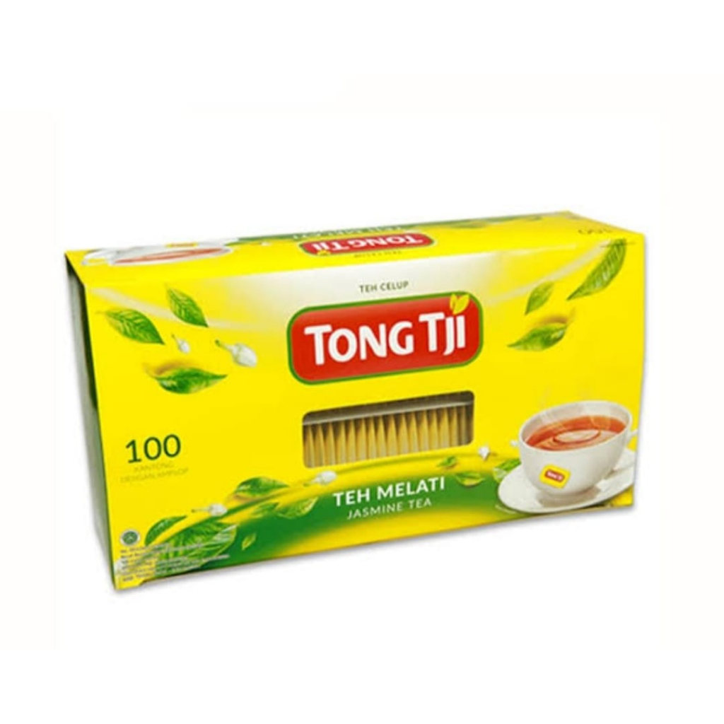 Jual Tong Tji Jasmine Tea Teh Celup Dengan Amplop 1 pack ( 2gr x 100 ...