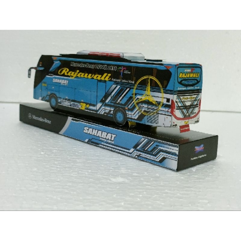 Jual MINIATUR BIS BUS PAPERCRAFT SAHABAT RAJAWALI ADIPUTRO SETRA JETBUS ...