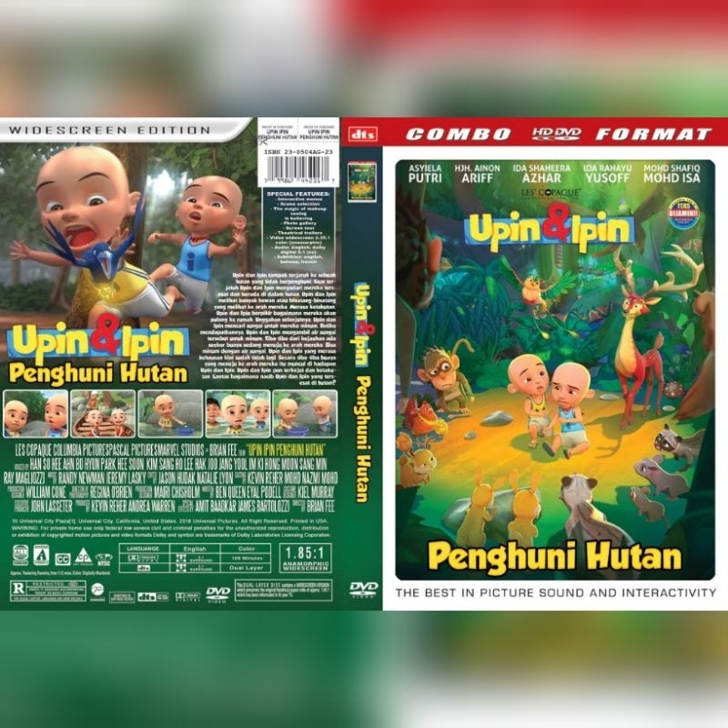 Jual Kaset Animasi Movie Upin Ipin Penghuni Hutan 2023 Shopee Indonesia 