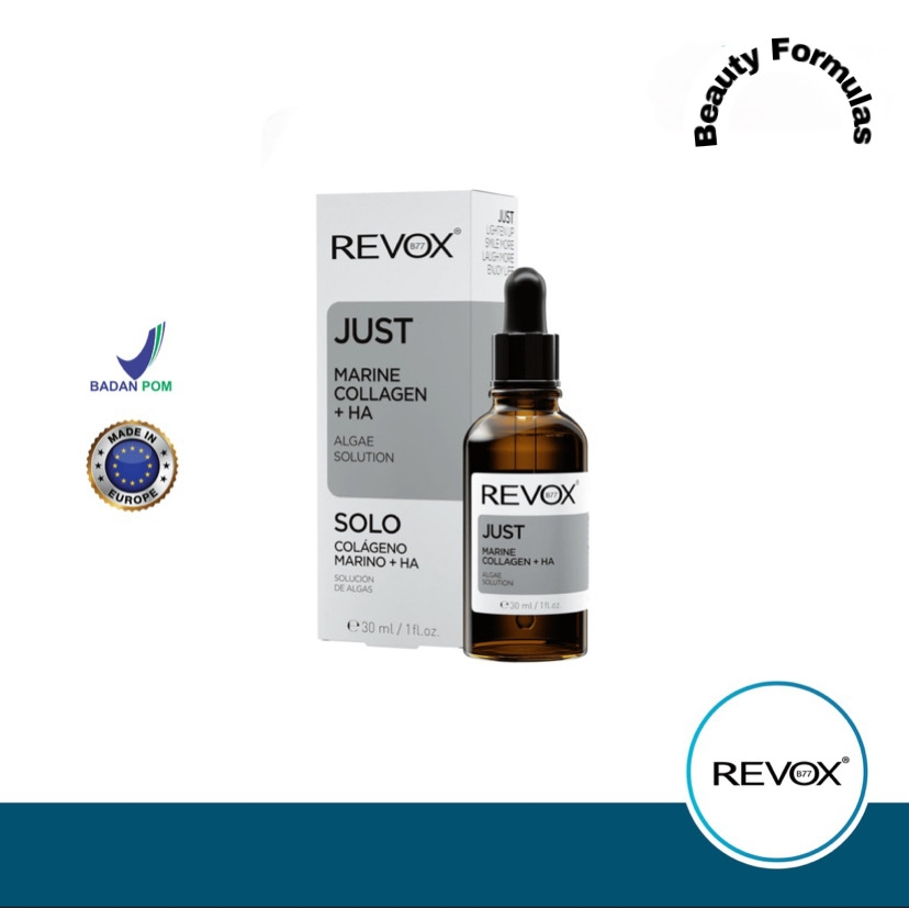 Revox JUST Meereskollagen + HA Serum – Feuchtigkeitsspendende Pflege Für Hautschutz