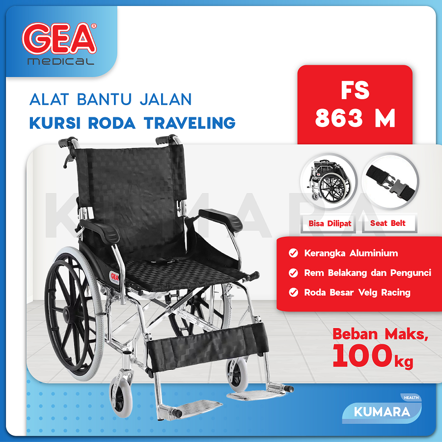 Jual Gea Kursi Roda Semi Travel Fs M Kursi Roda Travel