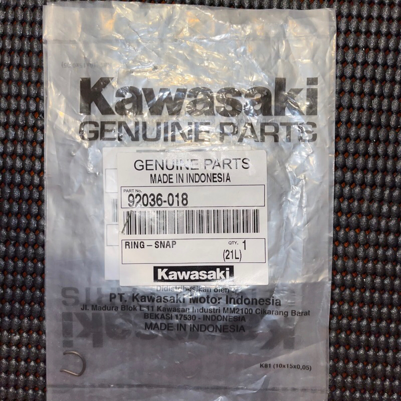 Jual RING-SNAP KODE 92036-018,KAWAT BAUT STELAN POMPA OLI SAMPING ...