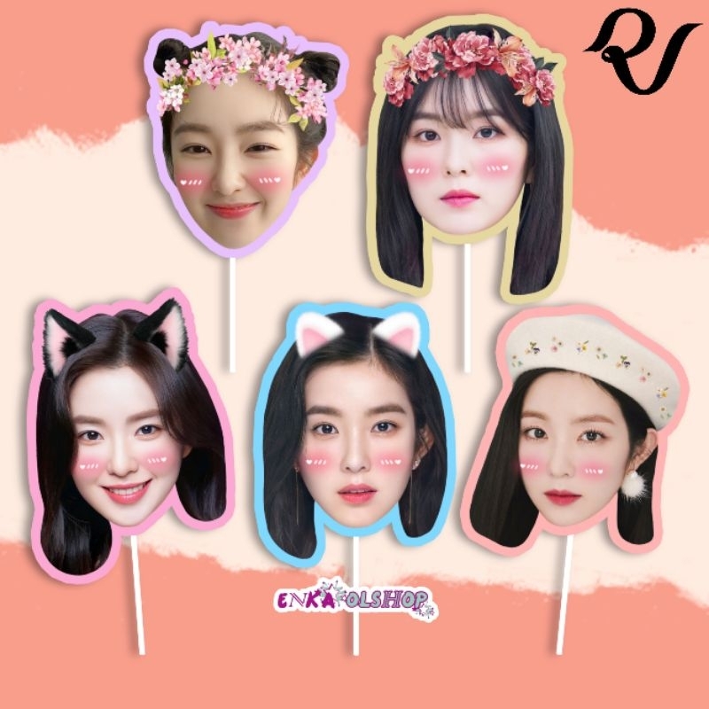 Jual FAN FACE/KIPAS MUKA RED VELVET IRENE handfan, kipas kpop, kipas