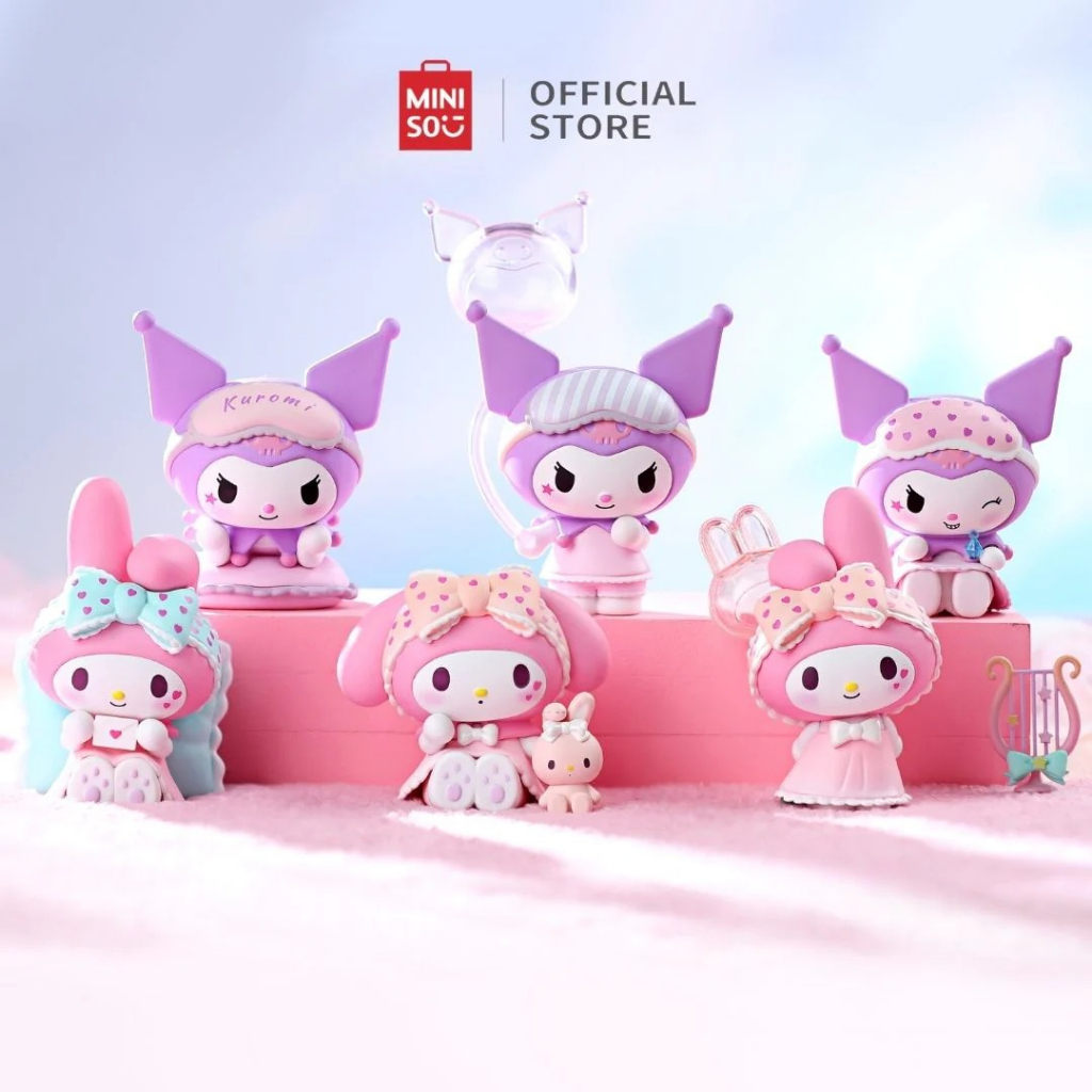 Jual [open Box] Miniso Sanrio Characters Pajamas Sweetheart Blind Box