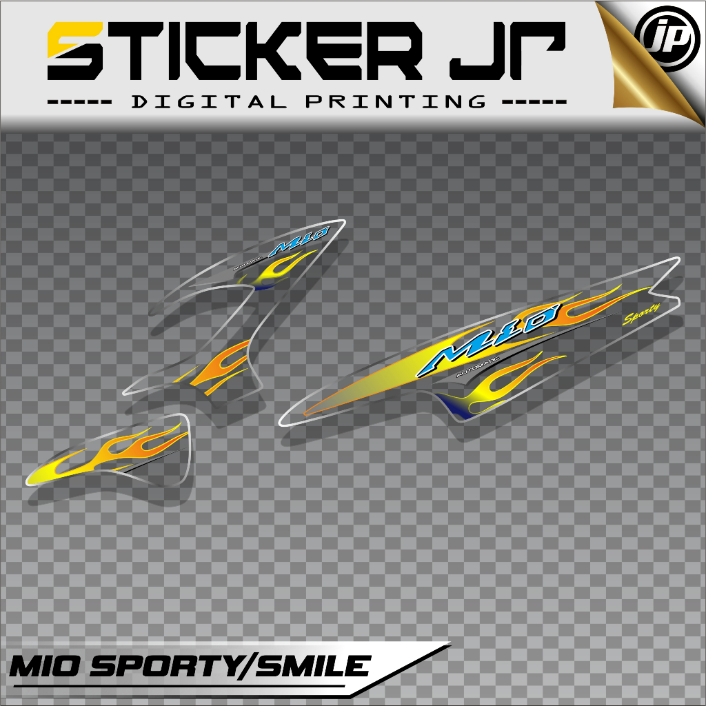 Jual Stiker Striping Mio Sporty / Mio Smile - Sticker Motor Yamaha Mio ...